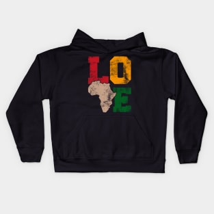 love africa Kids Hoodie